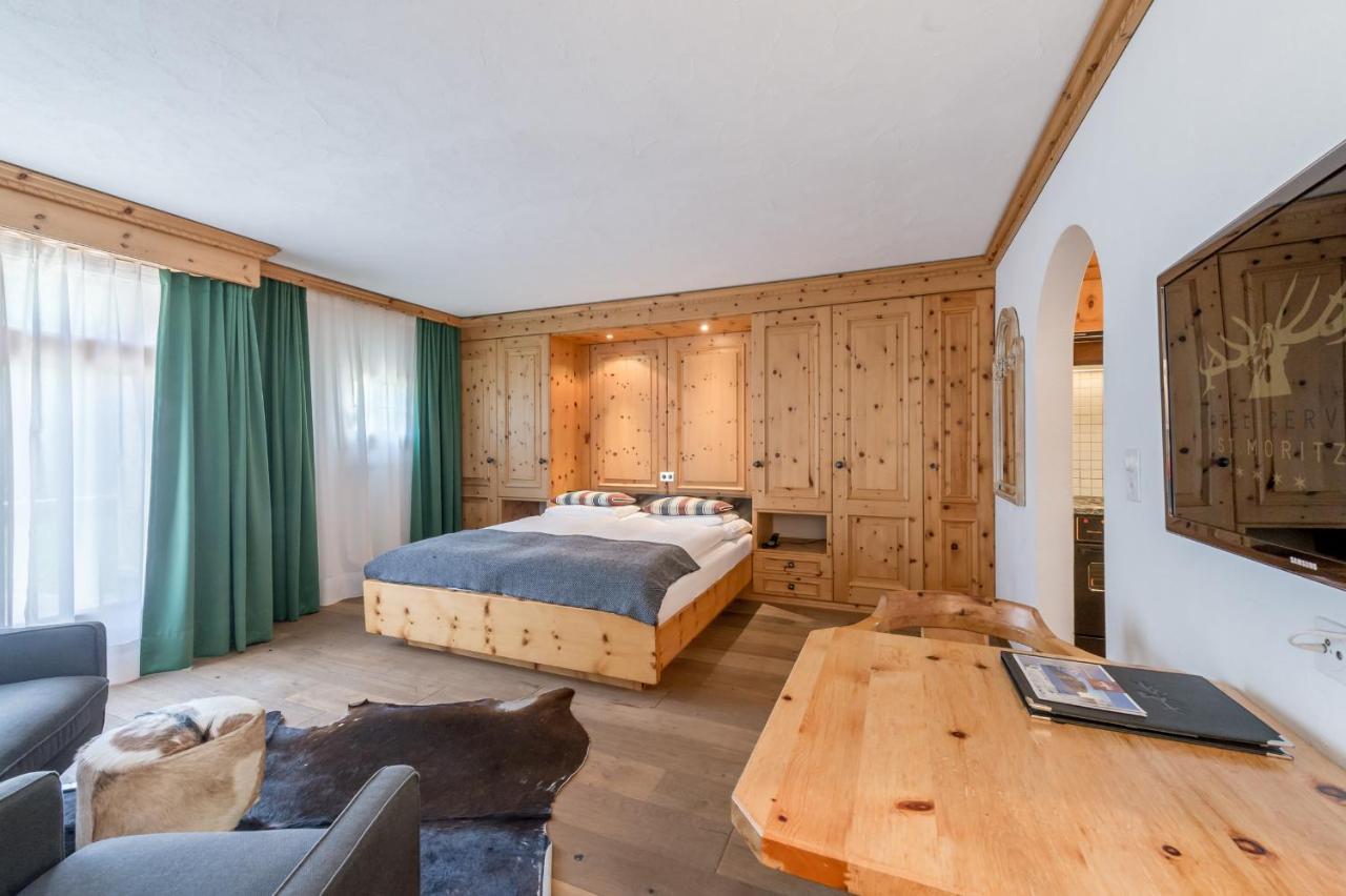 Boutique Hotel Cervus Санкт-Мориц Экстерьер фото