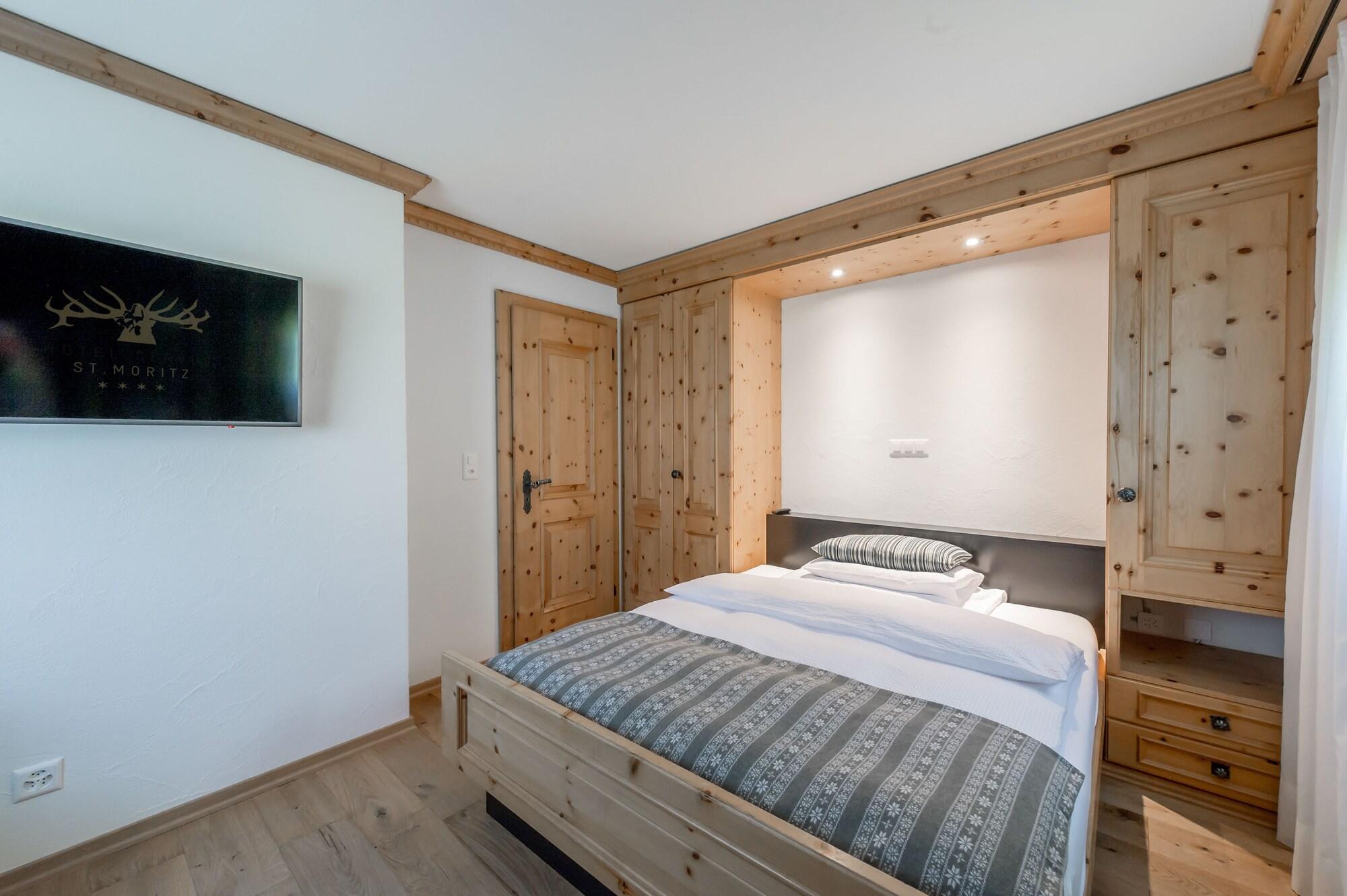 Boutique Hotel Cervus Санкт-Мориц Экстерьер фото