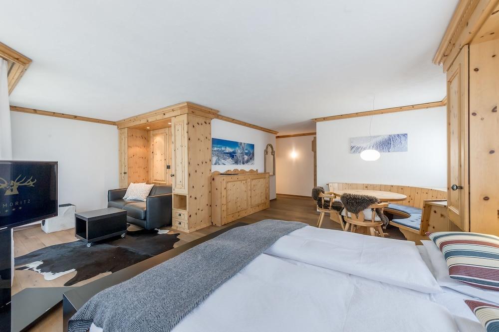 Boutique Hotel Cervus Санкт-Мориц Экстерьер фото