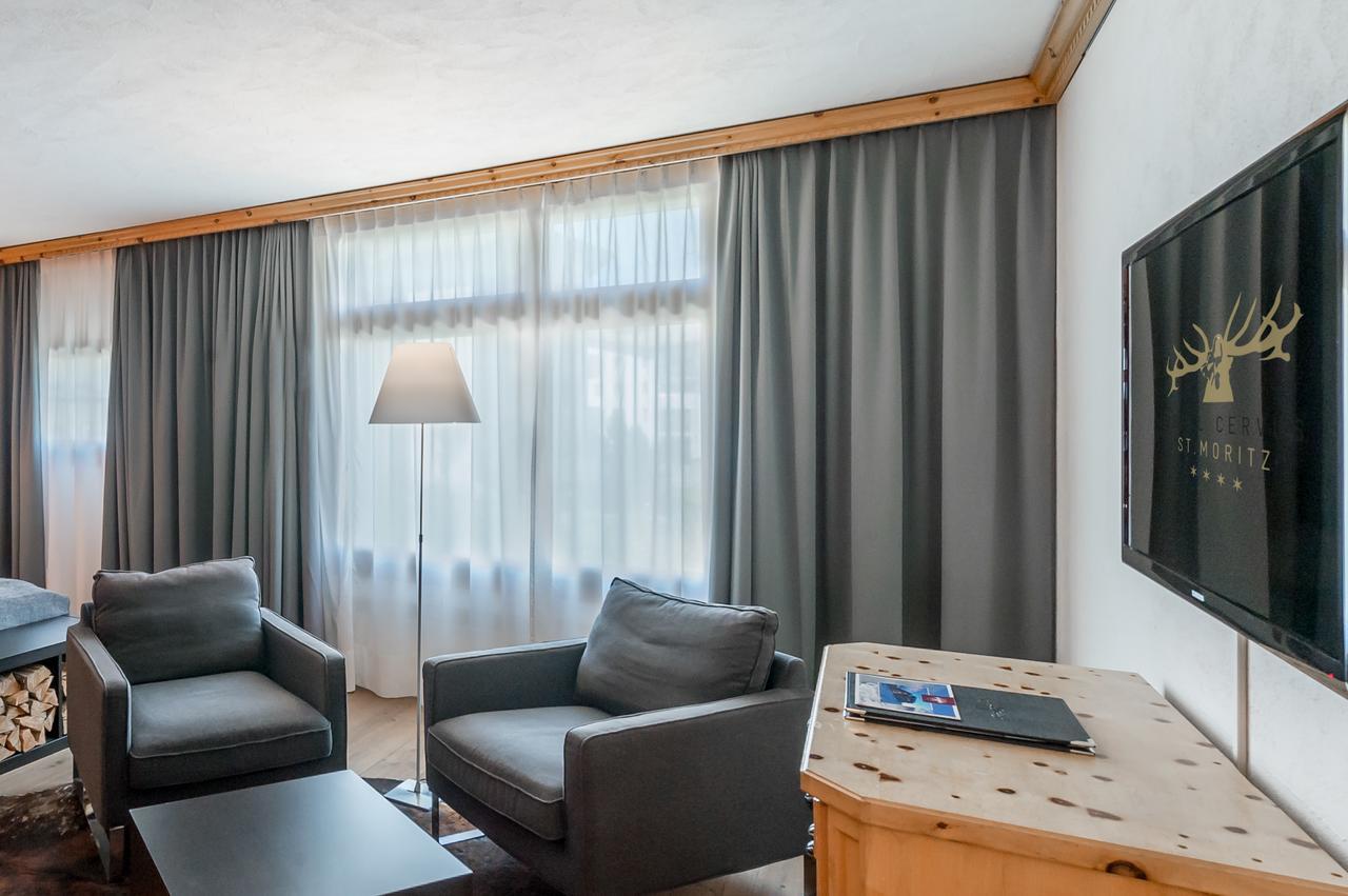 Boutique Hotel Cervus Санкт-Мориц Экстерьер фото